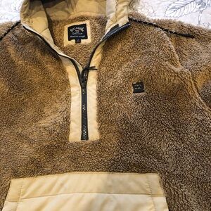 Billabong fuzzy hoodie